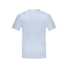 T-shirt en coton bleu clair Hugo Boss