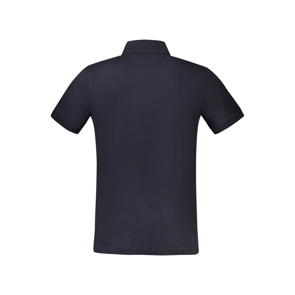 Hugo Boss Blue Cotton Polo Shirt