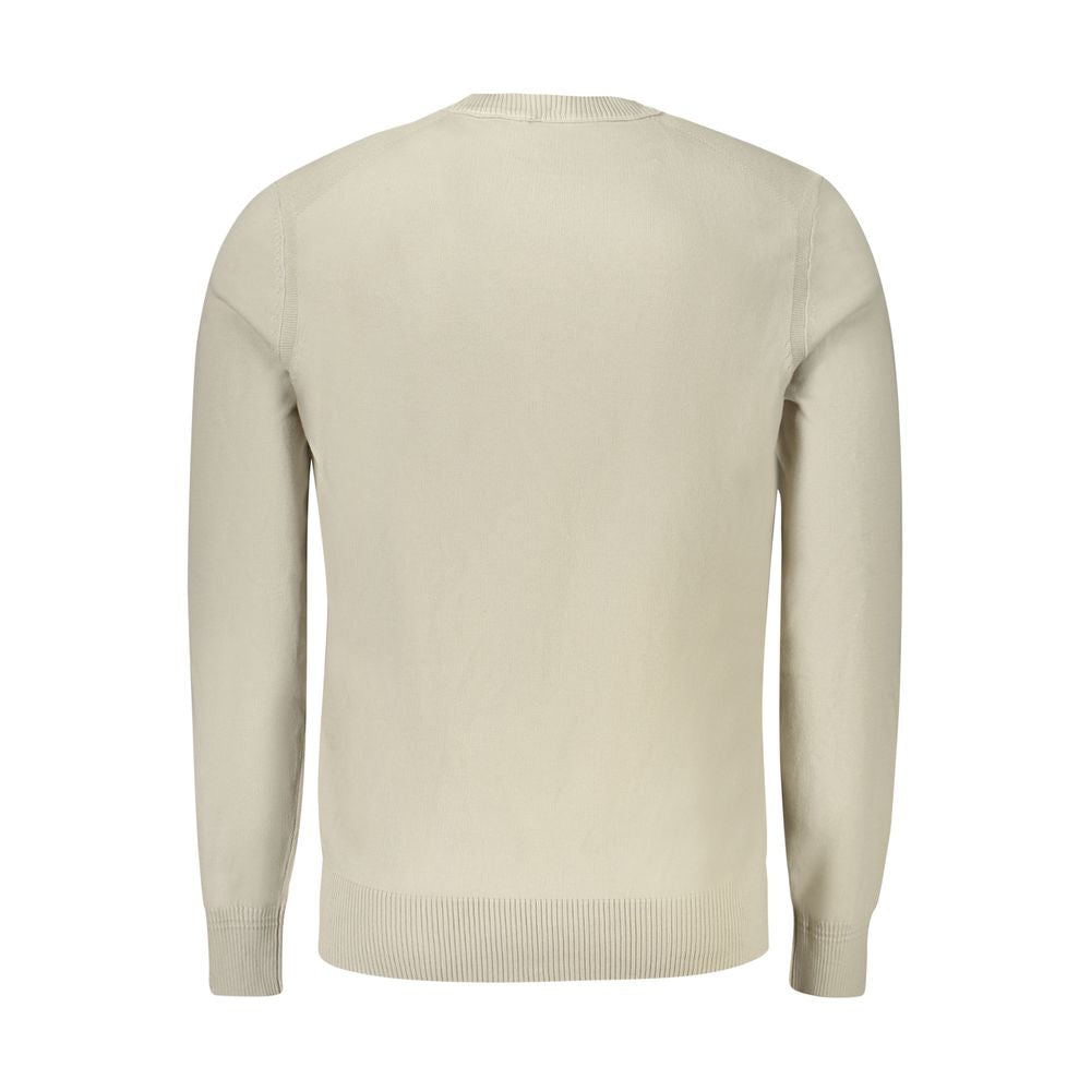 Pull en coton beige Hugo Boss