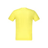 T-shirt en coton jaune Hugo Boss