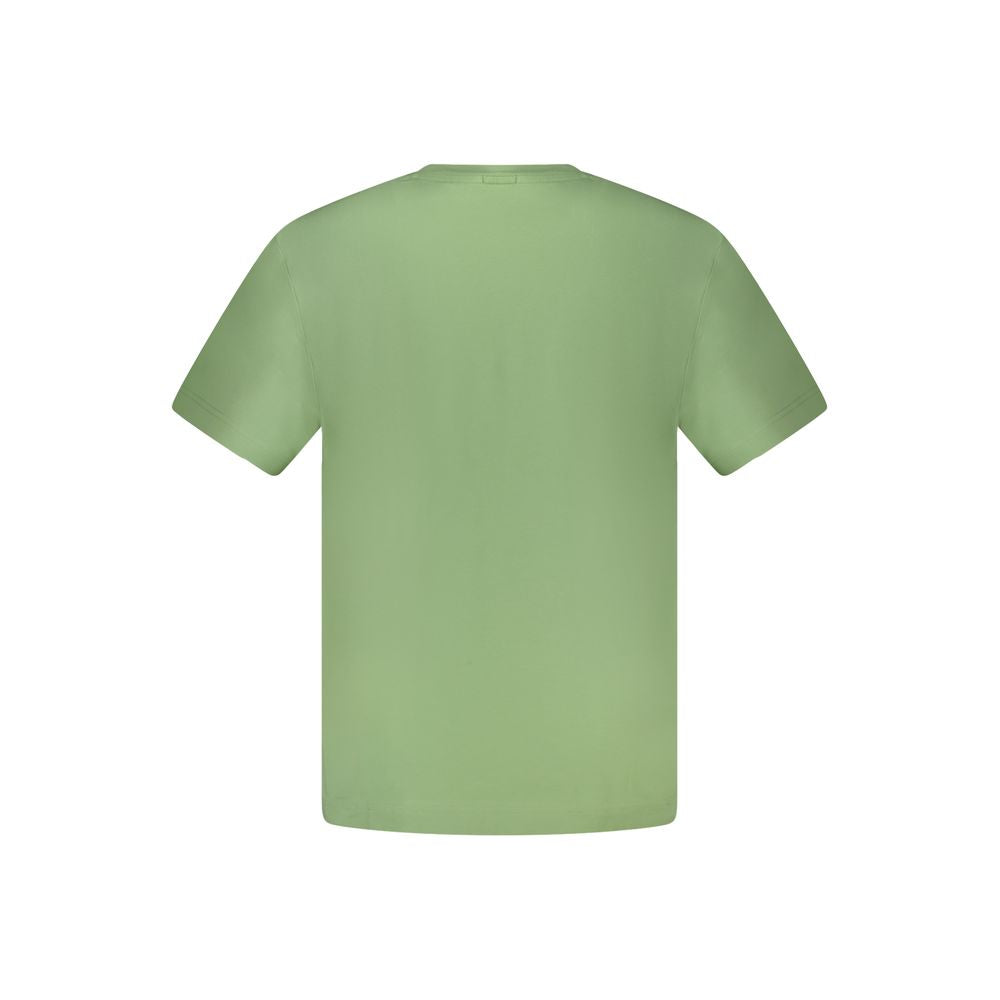 T-shirt en coton vert Hugo Boss