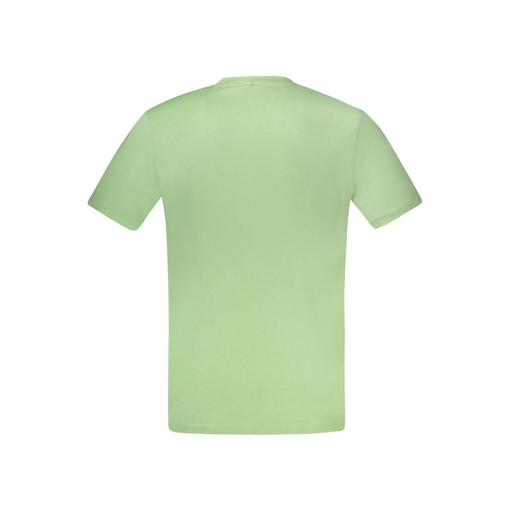 T-shirt en coton vert Hugo Boss