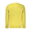 Pull en coton jaune Hugo Boss