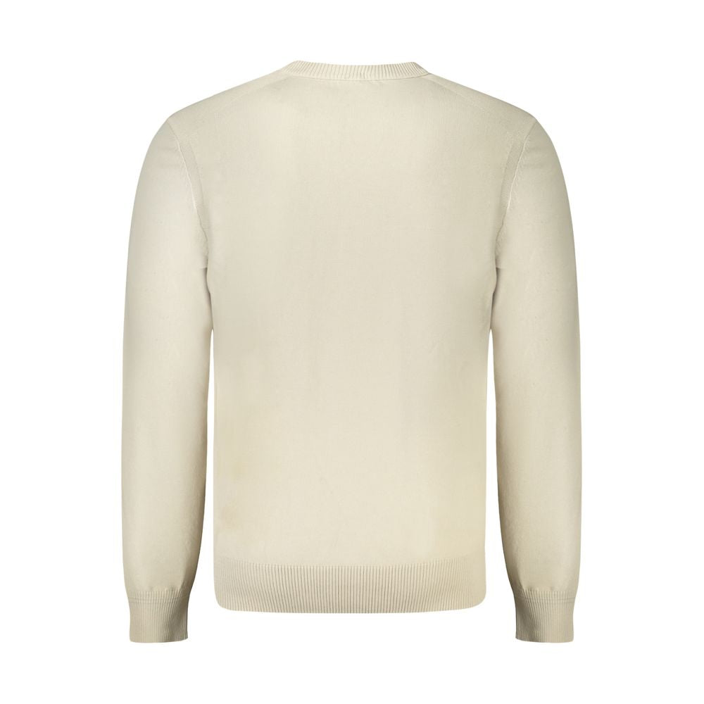 Pull en coton beige Hugo Boss