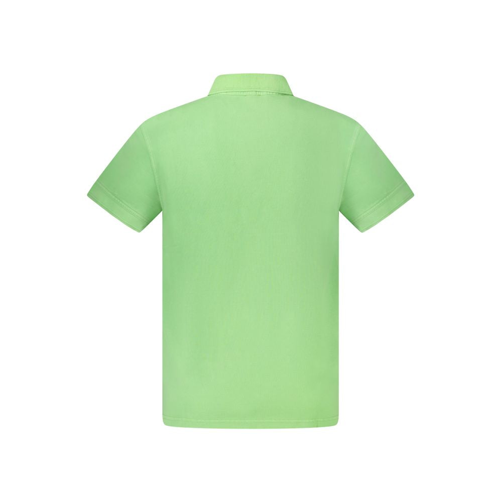 Hugo Boss Green Cotton Polo Shirt