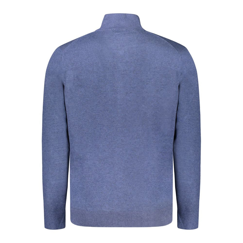 Pull bleu en polyester Norvège 1963