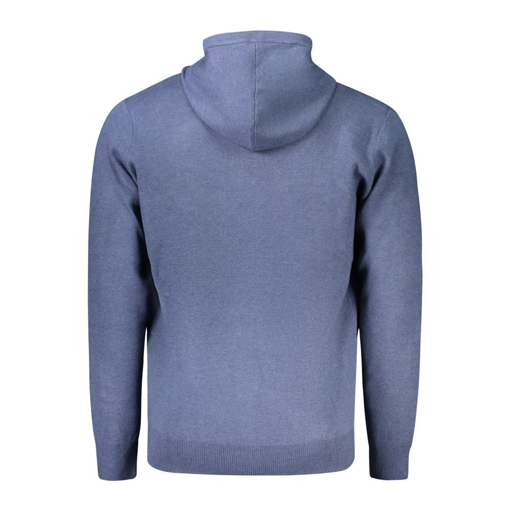 Pull bleu en polyester Norvège 1963