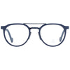 Montures optiques unisexes bleues Moncler