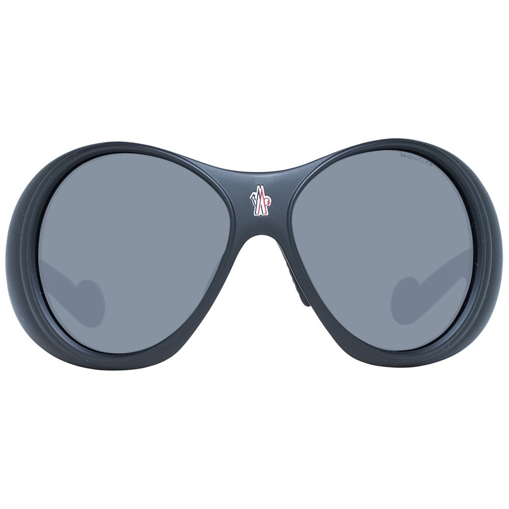 Moncler Black Unisex Sunglasses