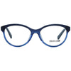 Roberto Cavalli Blue Metal And Plastic Frames