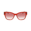 Karl Lagerfeld Orange Acetate Sunglasses