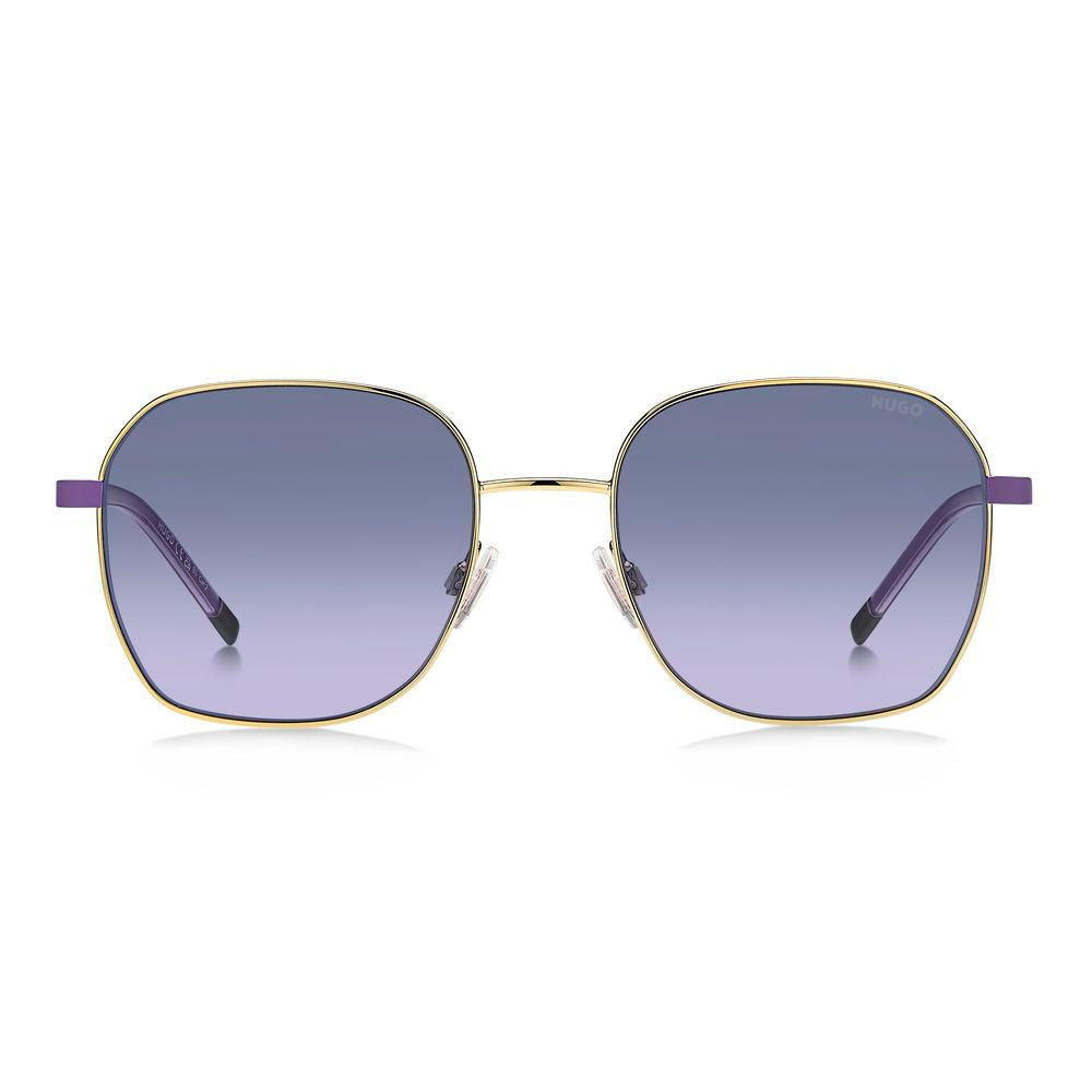 Hugo Boss Sonnenbrille aus goldenem Metall