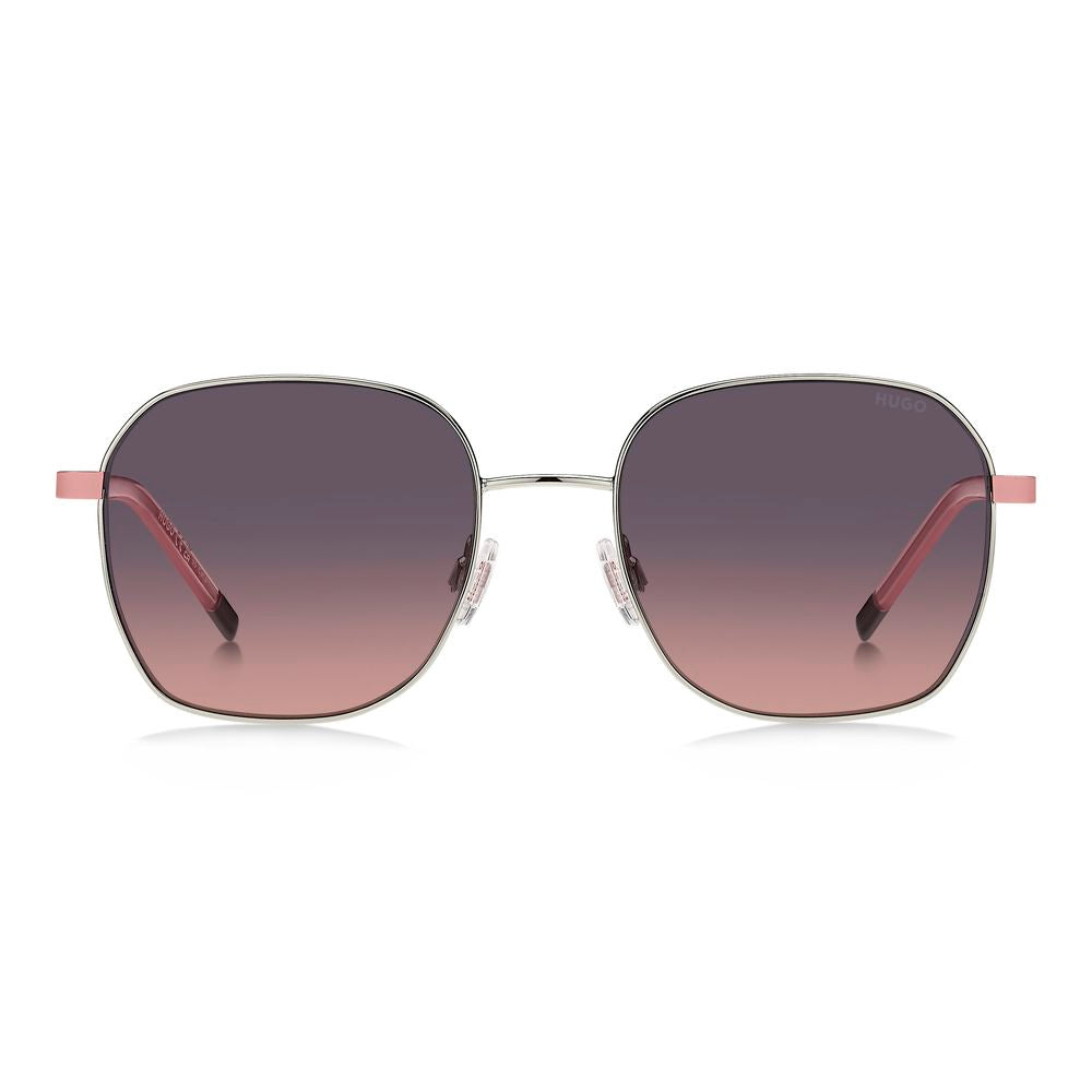 Hugo Boss Sonnenbrille aus grauem Metall