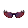 Karl Lagerfeld Red Injected Sunglasses