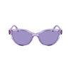 Karl Lagerfeld Purple Injected Sunglasses