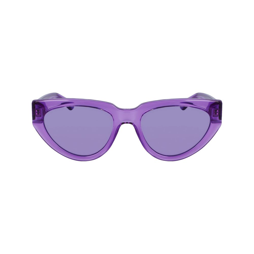 Lunettes de soleil injectées violettes Karl Lagerfeld