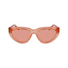 Lunettes de soleil injectées orange Karl Lagerfeld