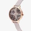 Montre en cuir synthétique multicolore Olivia Burton