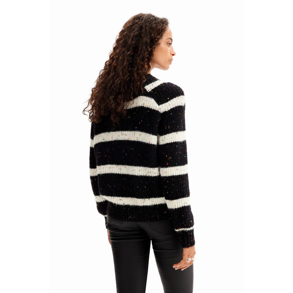 Desigual Schwarzer Acrylpullover