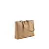 Love Moschino – Beige Handtasche aus Polyethylen