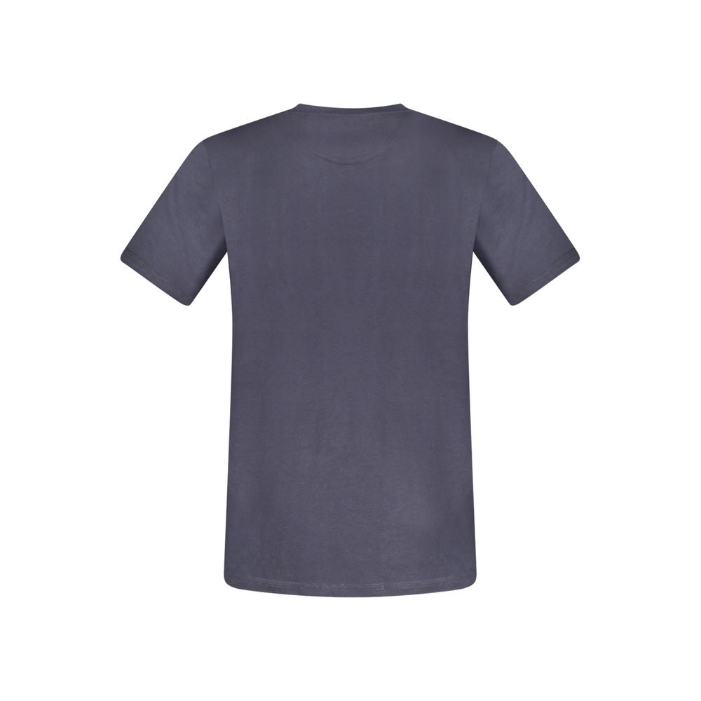 T-shirt en coton bleu Guess Jeans