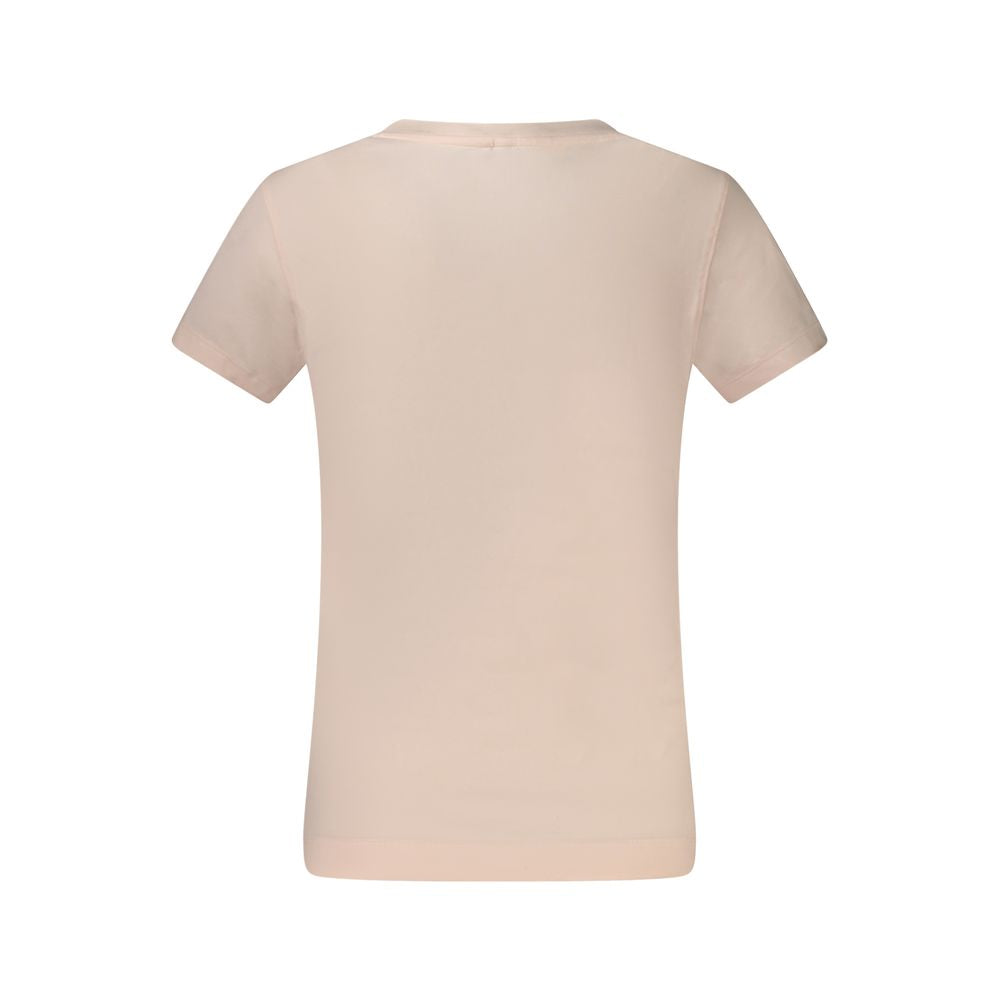 Hauts et t-shirts en coton rose Guess Jeans