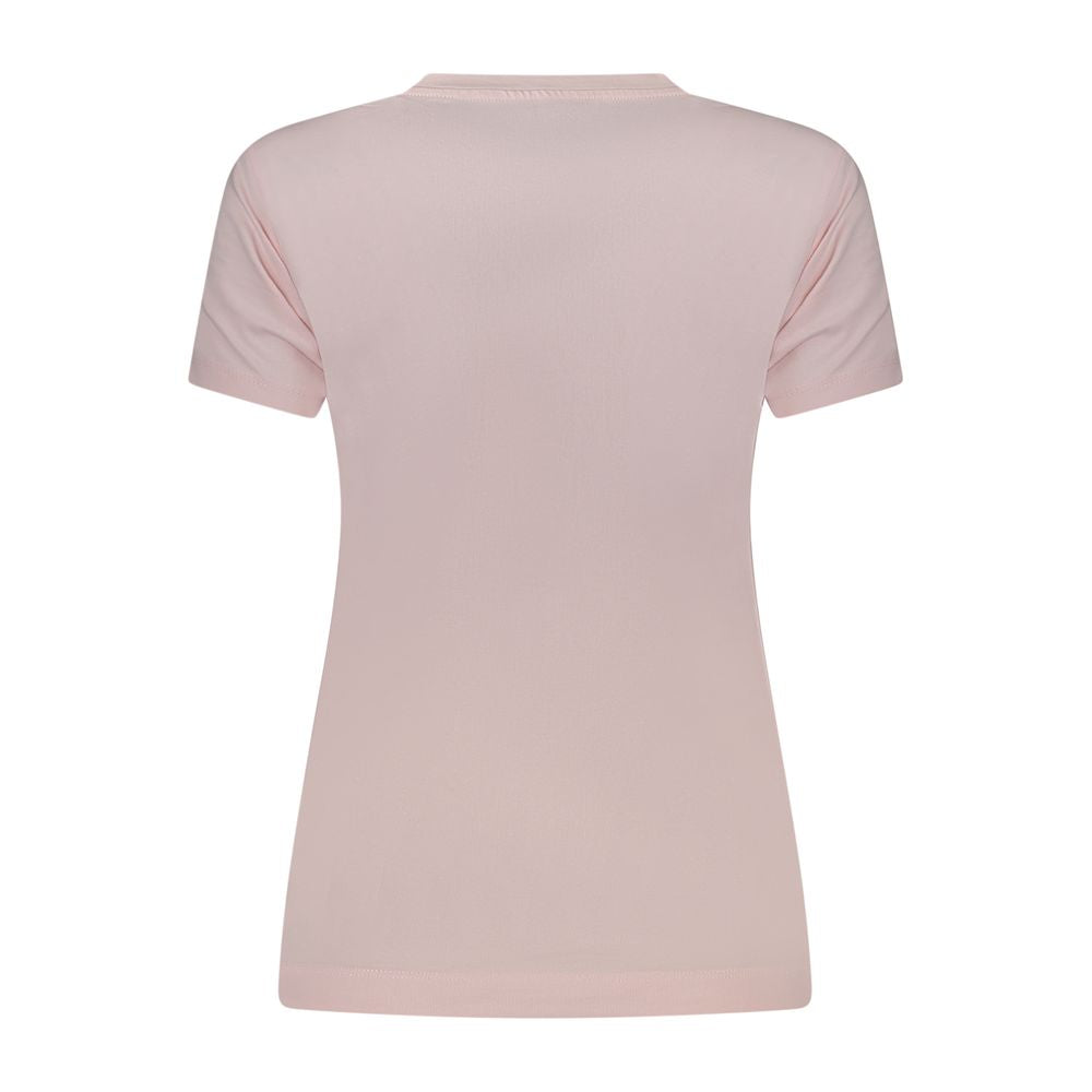 Hauts et t-shirts en coton rose Guess Jeans