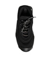 Baskets basses à lacets noires Dolce &amp; Gabbana Wave pour hommes