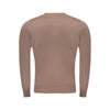 Cavalli Class Brown Polyester Sweater