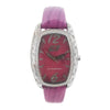 Montre Chronotech en cuir violet