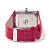 Montre Chronotech en cuir rouge