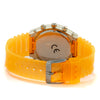 Montre Chronotech en caoutchouc orange