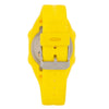 Montre Chronotech en caoutchouc jaune