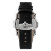 Montre Chronotech en cuir noir