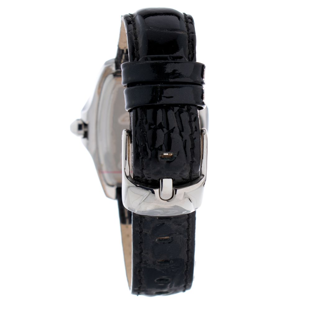 Montre Chronotech en cuir noir