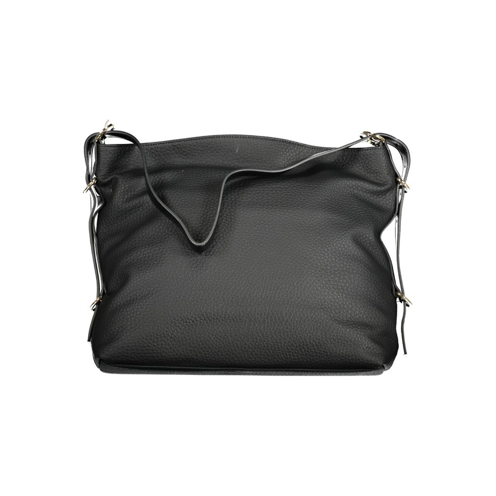 Valentino Bags – Schwarze Handtasche aus Polyethylen