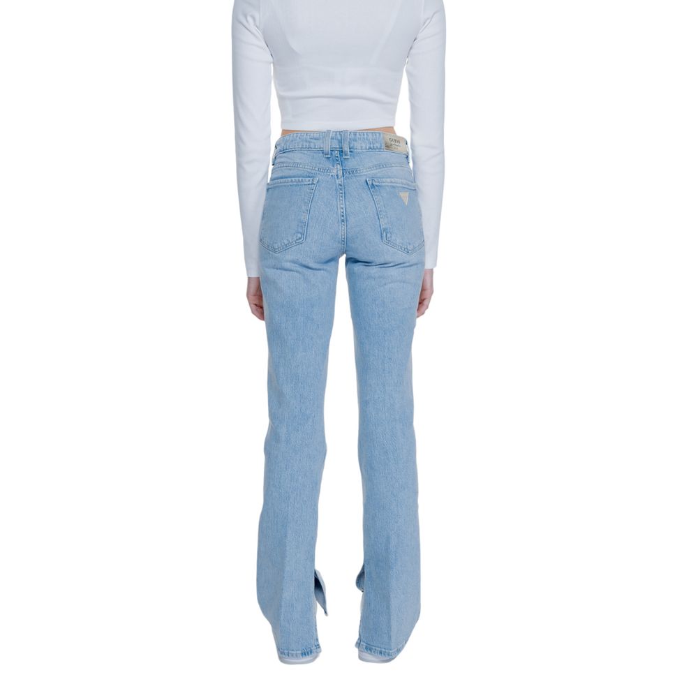 Guess Jeans und Hose aus Baumwolle in Hellblau