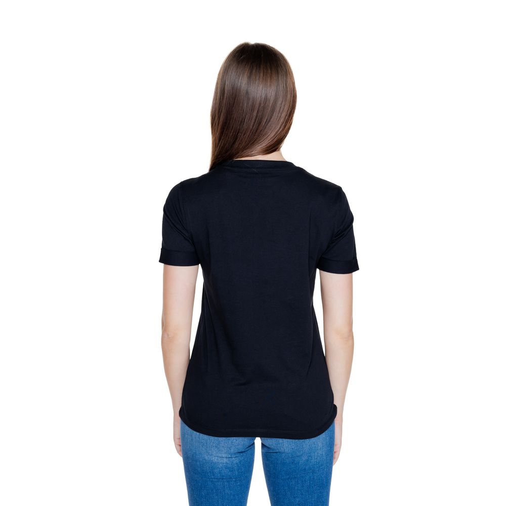 Hauts et t-shirts en coton noir Guess