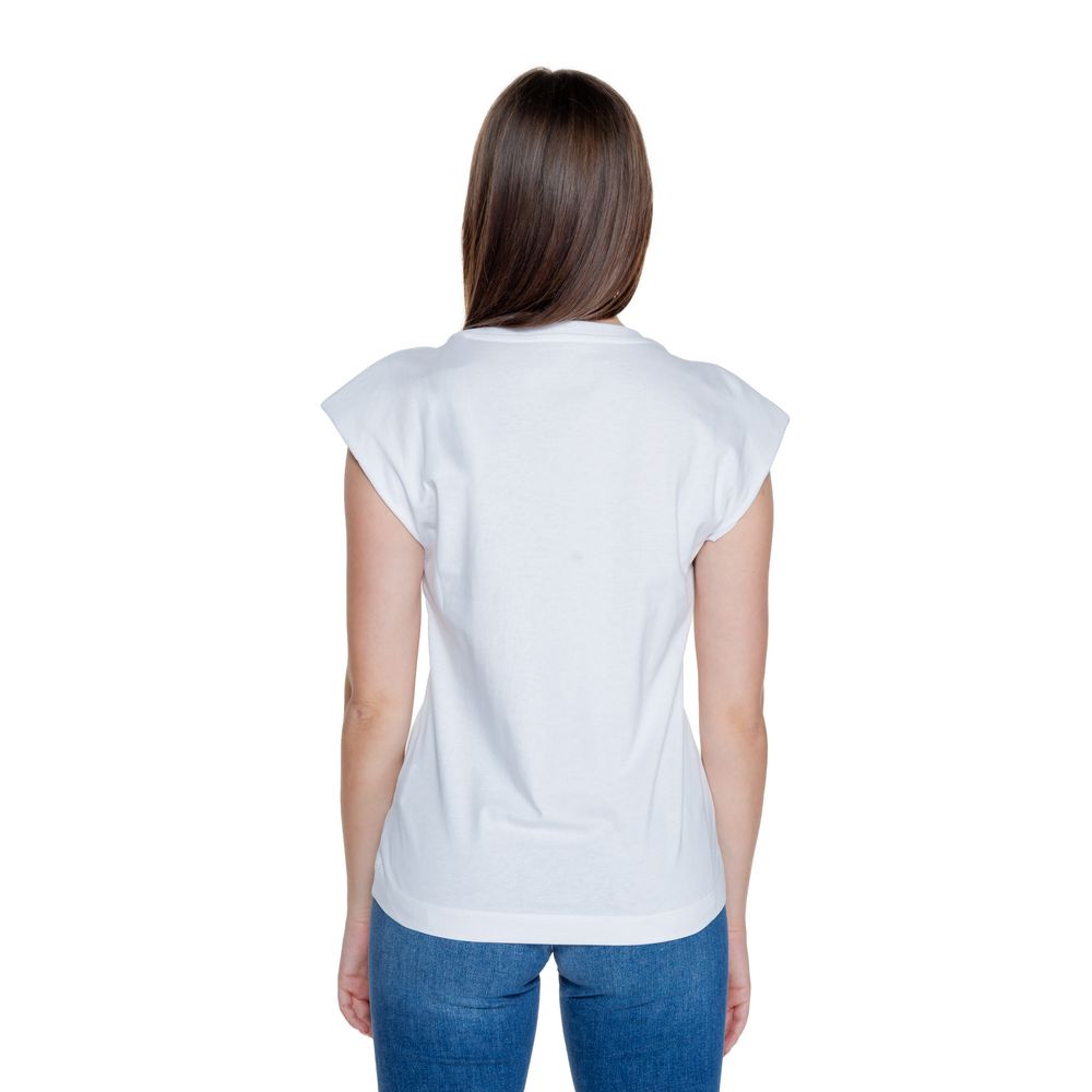 Hauts et t-shirts en coton blanc Guess