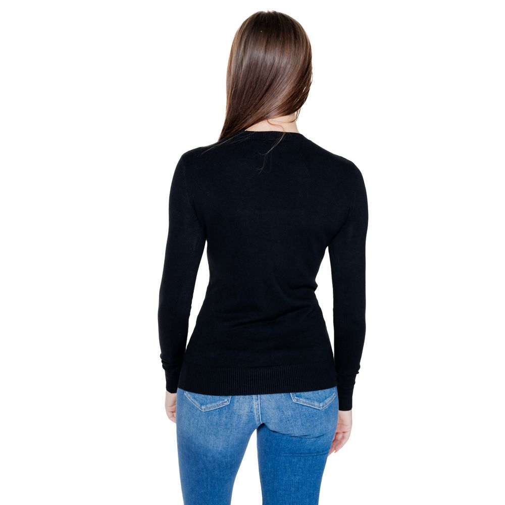 Hauts et t-shirts en viscose noire Guess