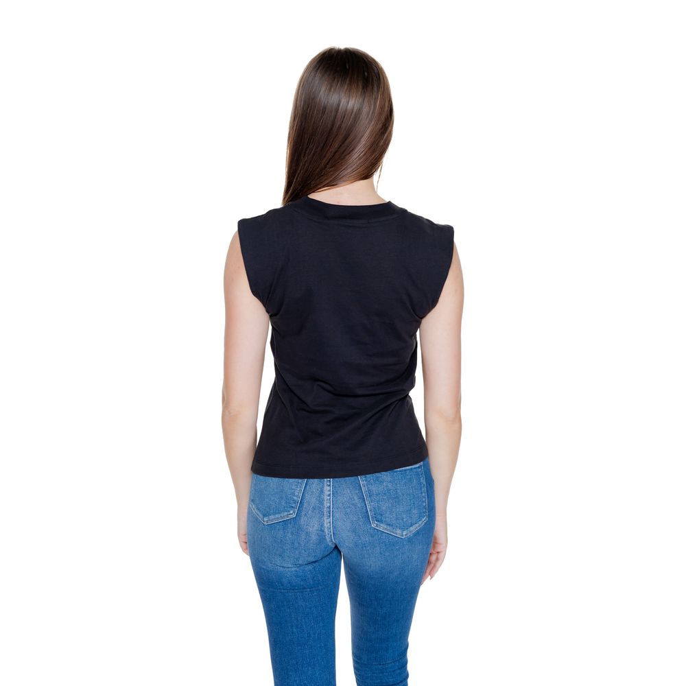 Hauts et t-shirts en coton noir Calvin Klein Jeans