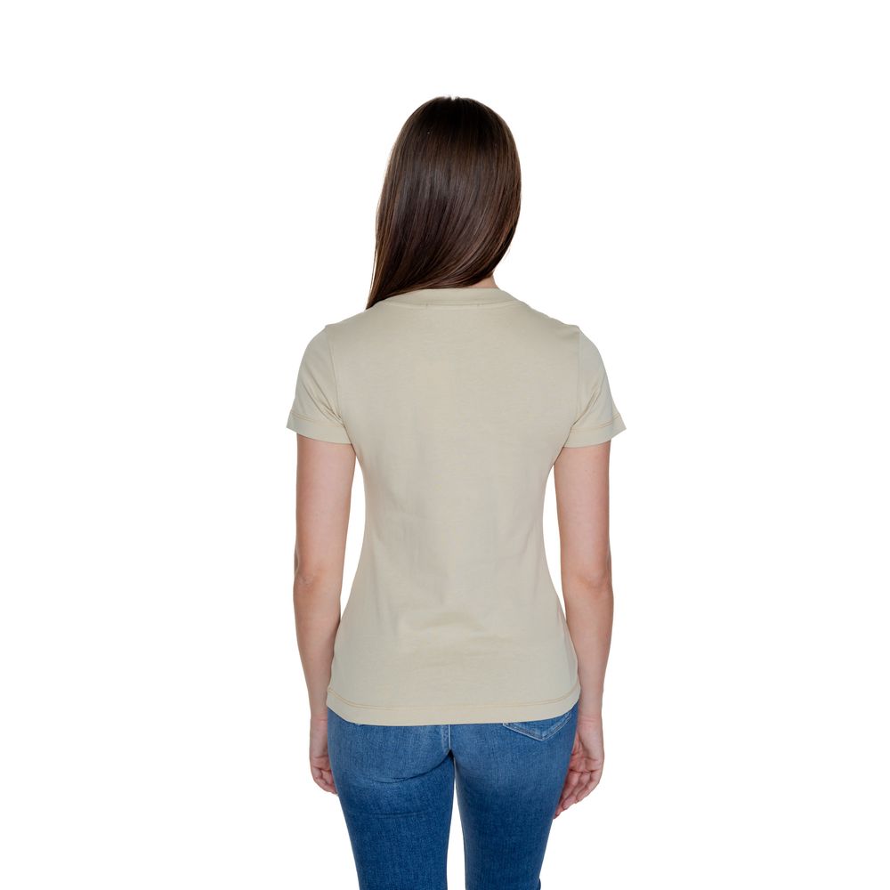 Hauts et t-shirts en coton beige Rigenerato de Calvin Klein Jeans