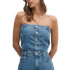 Robe en coton bleu Calvin Klein Jeans