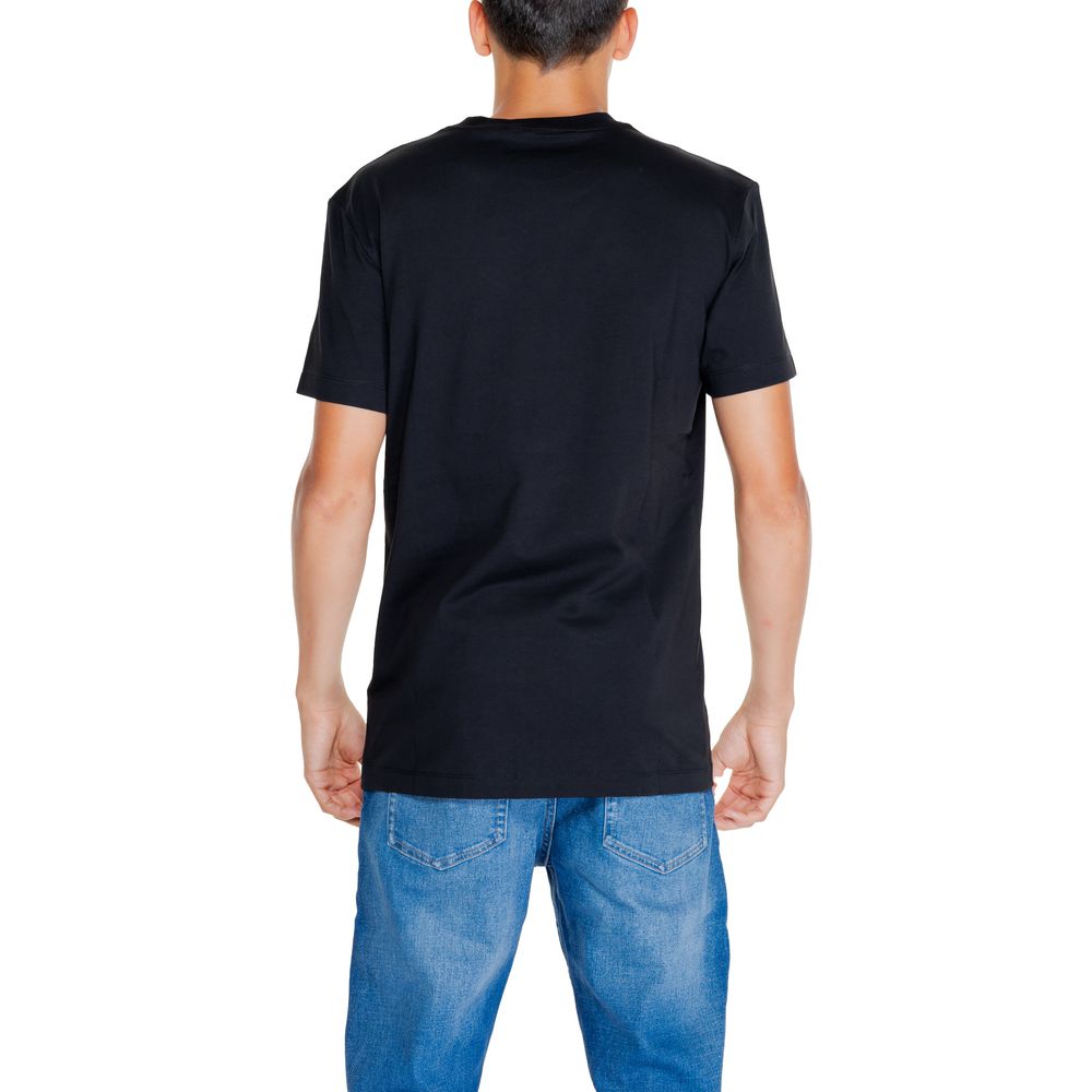 T-shirt en coton noir Calvin Klein Jeans