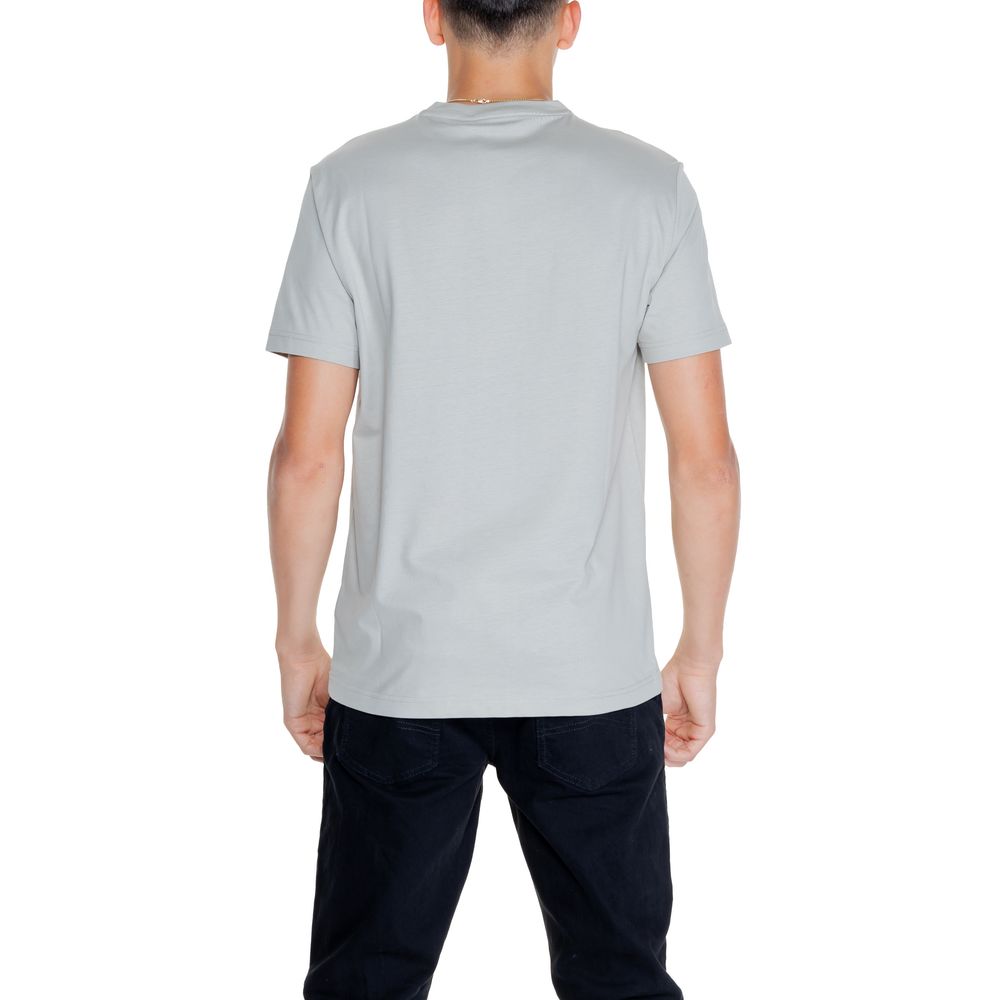 T-shirt en coton gris Calvin Klein