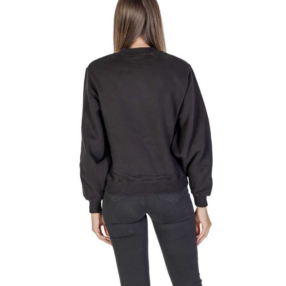 Calvin Klein Jeans – Schwarzer Baumwollpullover