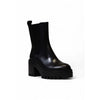 Botte en cuir noir Calvin Klein