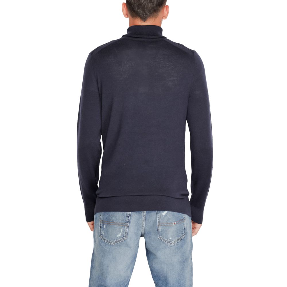 Calvin Klein - Blauer Wollpullover