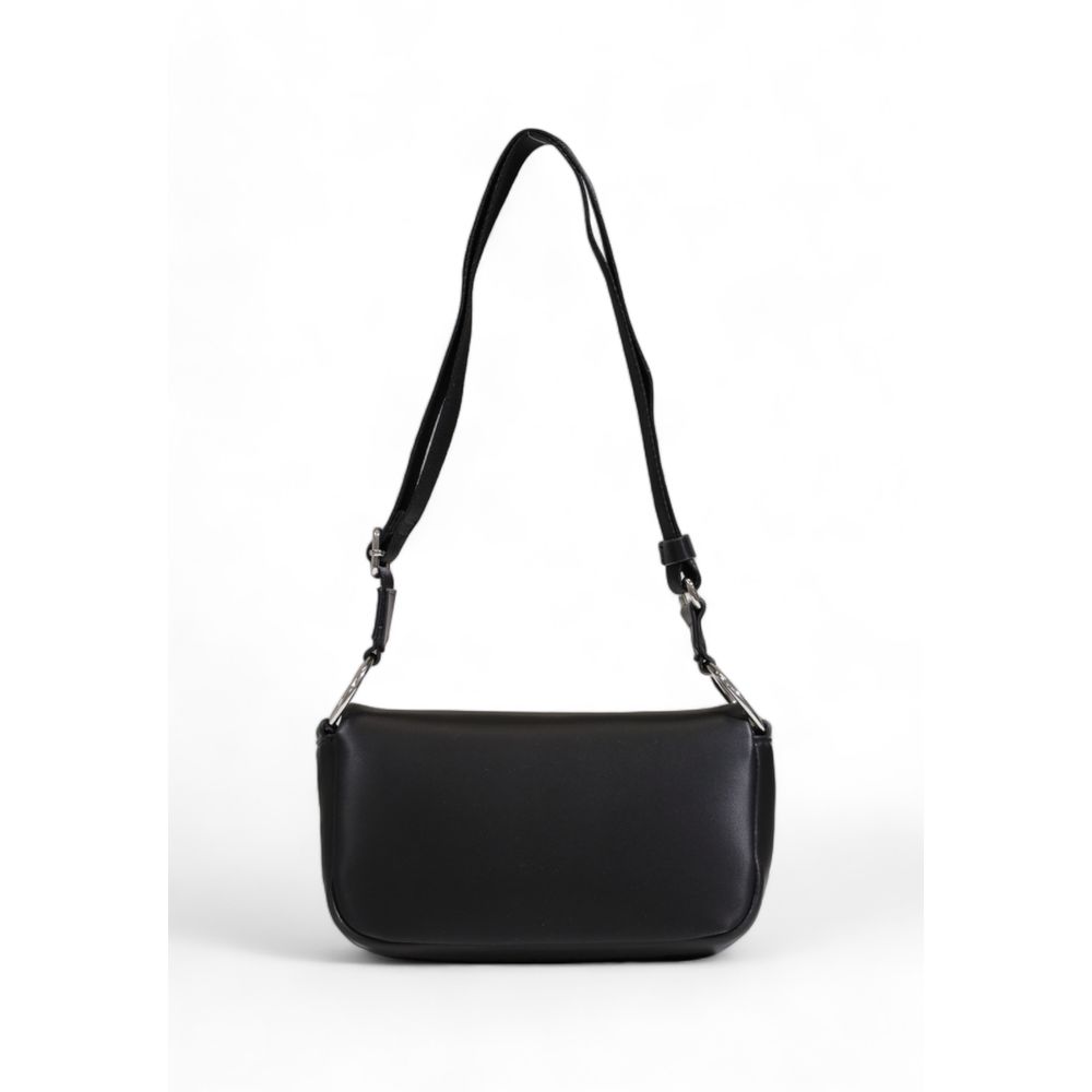 Tommy Hilfiger – Schwarze Handtasche aus Polyethylen