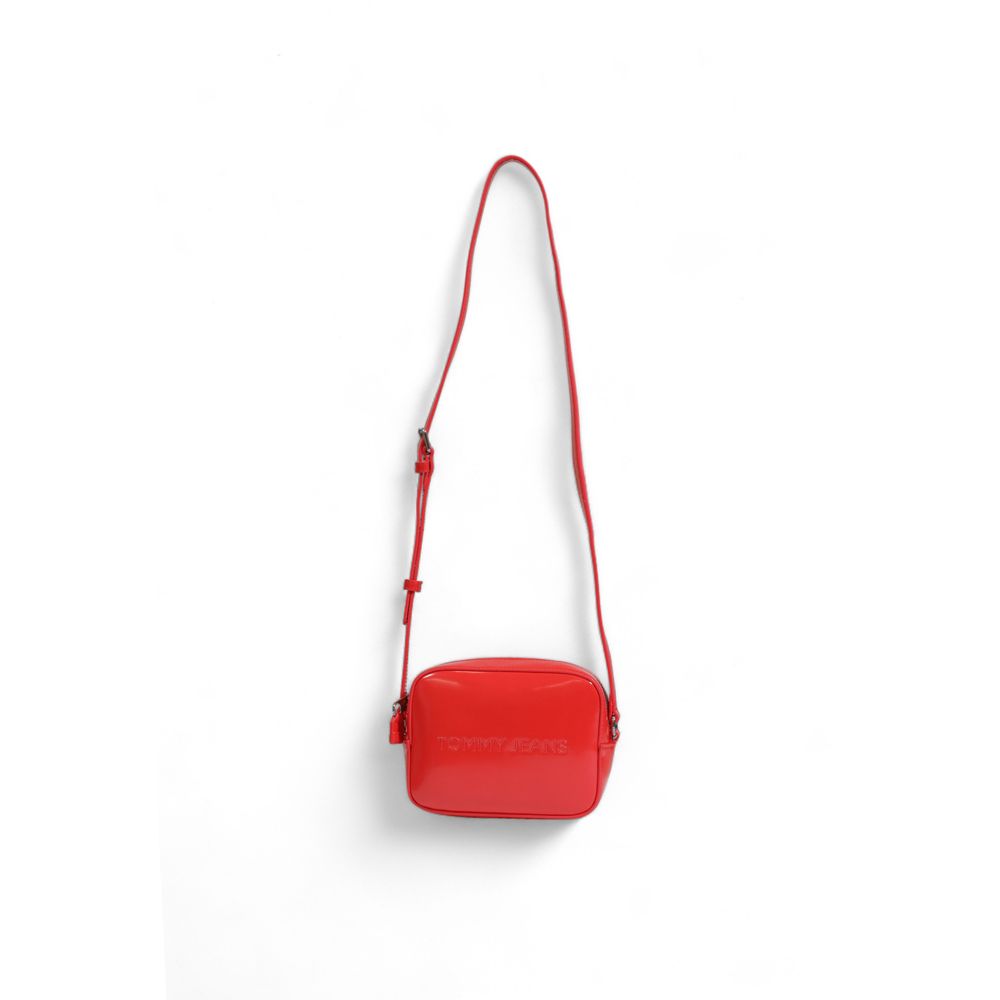 Tommy Hilfiger – Rote Handtasche aus Polyethylen